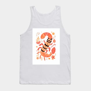 Mysterious Scorpio Zodiac Design Tank Top